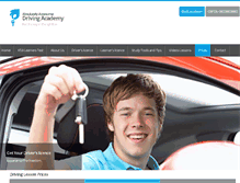 Tablet Screenshot of aadrivingacademy.co.za